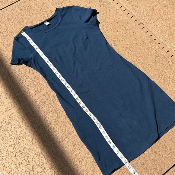 Old Navy Blue T-Shirt Dress Sz M - Picture 5 of 8